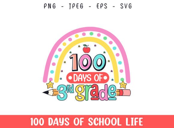 100 Days of 3rd Grade School Life Design