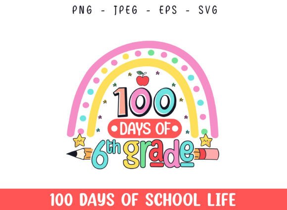 100 Days of 6th Grade School Life Design