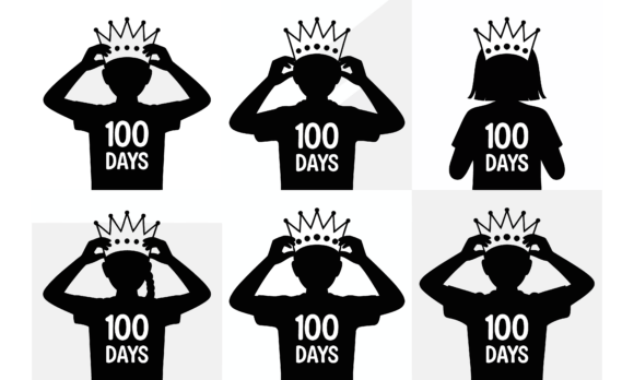 100 Days of School Celebration Graphics