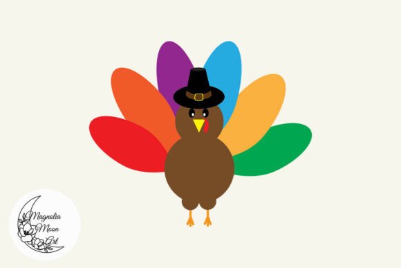 Cute Turkey SVG for Crafts and Graphics