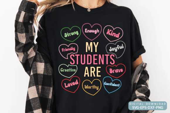 My Students Are PNG, Teacher Love Graphics