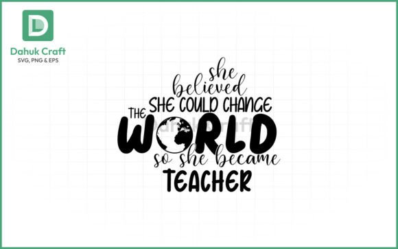 She Believed Diagnostician SVG PNG EPS Graphics