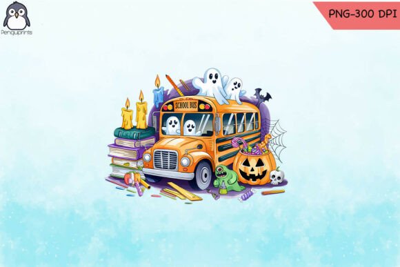 Spooky School Adventure PNG
